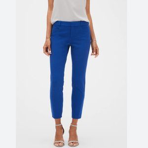 Banana Republic Sloan Fit Crop Pants in Cape Blue size 2P